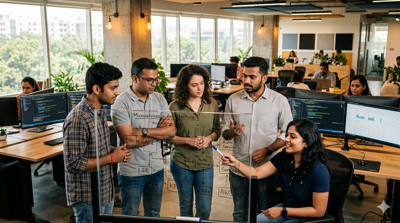 Svvatech engineering team in Bengaluru, India